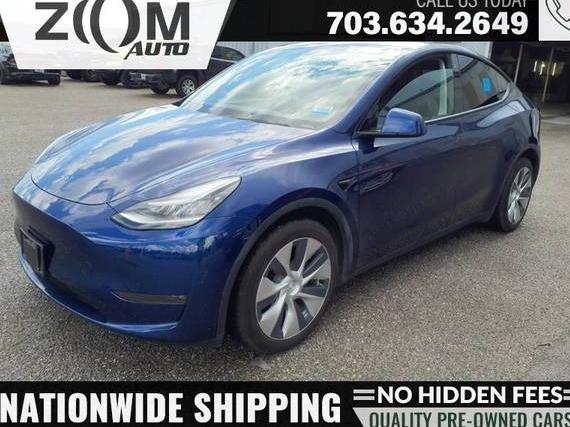 TESLA MODEL Y 2021 5YJYGDEE9MF060795 image